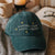 Embroidered Library Hat: Vintage Style Cotton Cap, Book Lover Gift