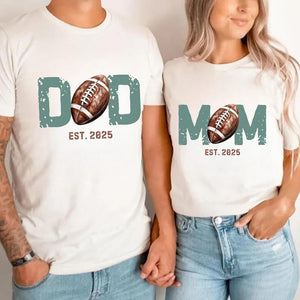 Personalized Football 1st Birthday Shirt Family Matching Football Theme Birthday Shirts Custom 1st Birthday Outfit Boy First Birthday Outfit