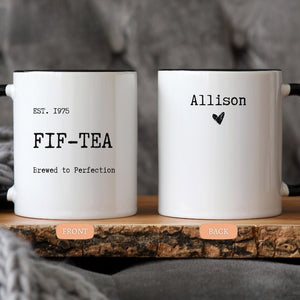 50th Birthday Gift for Women Personalized Birthday Gifts Funny 50th coffee cup 1976 Custom Gift For 50 Year Old Woman 50th Birthday Mug