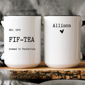 50th Birthday Gift for Women Personalized Birthday Gifts Funny 50th coffee cup 1976 Custom Gift For 50 Year Old Woman 50th Birthday Mug