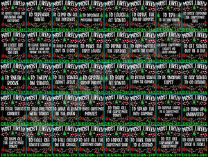 Funny 320 Quotes Most Likely Christmas Tee,Christmas Crew Shirt,Christmas Pajama,Matching Christmas Tee,Long Sleeve,Holiday T-shirt,Xmas Tee il_794xN.7063976230_2ukm.jpg