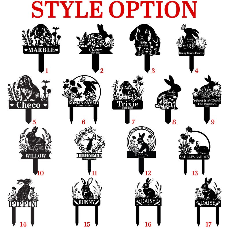 Custom Bunny Memorial Sign,Pet Rabbit Grave Marker,Rabbit Memorial Garden Sign,Pet Grave Marker,Bunny Loss Remembrance Gift,