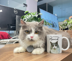 Custom Engagement Pet Mug, Engagement Pet Gift, Gifts for bride to be, Bachelorette Gift,Bridal Shower Gift, Engaged Mug, Newly Engaged Gift
