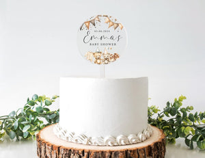Personalised Baby Shower Cake Topper | Baby Shower | Cake Topper | Baby Shower Cake | Cute Cake Topper | Baby Shower Cake | Cake Topper
