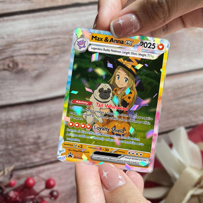 Custom Pet PKM Card, Pet as a PKM Card, Turn your pet into a PKM, Dog Portrait, Pet Lover Gift, Pet memorial, Dog Gift, Cat Gift