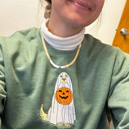 Custom Dog Embroidered Sweatshirt Halloween Ghost Dog Hoodie Halloween Embroidered Sweatshirt Dogs Embroidered Hoodie Pet Ghost Hoodie il_794xN.7081401968_r1qo.jpg