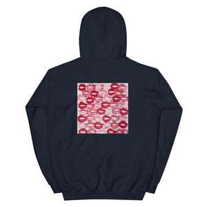 Custom Kiss Hoodie, Couples Sweatshirt, Boyfriend Gift, Valentines Day, Personalised Girlfriend Gift, Husband Gift, Anniversary Gift