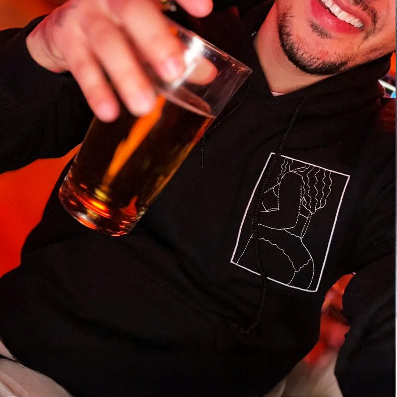Spicy Hoodie, Custom Embroidered Portrait Sweatshirt, Custom Couple Portrait, Valentine Gift For Boyfriend, Gifts for Him, Anniversary Gift il_794xN.7081482903_gk1u.jpg
