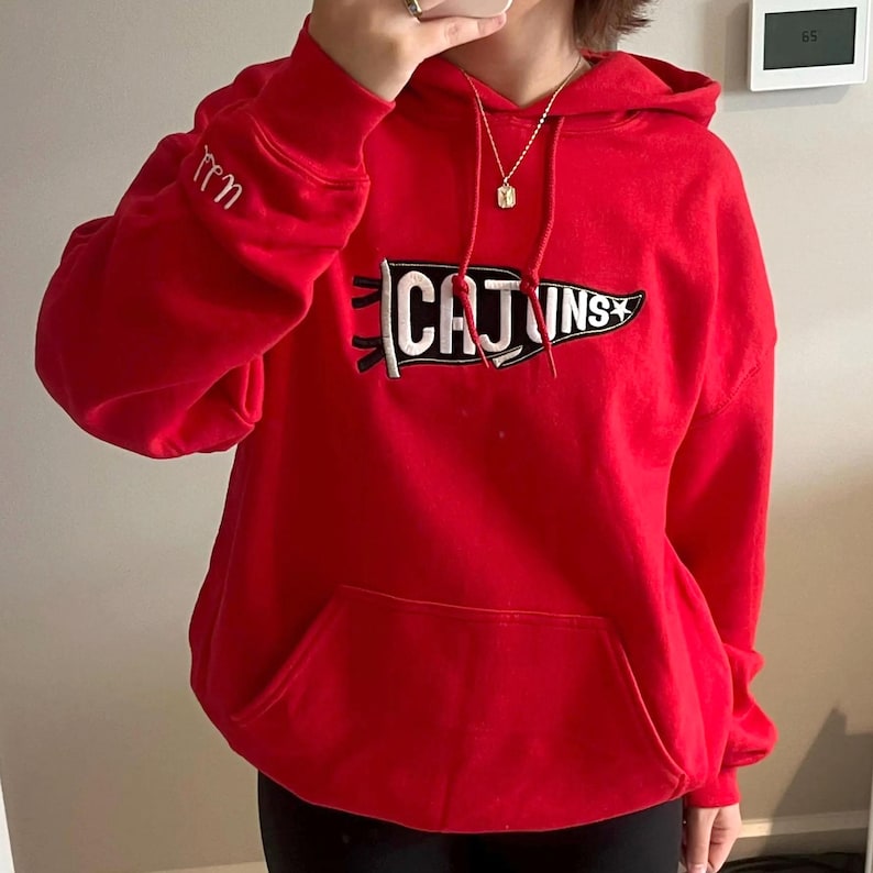 Custom Embroidered College Pennant Sweatshirt with Team Name - Embroidered Pennant Sweater - College Patchwork Crewneck - Senior Class Gift il_794xN.7084309256_sx10.jpg