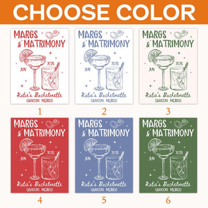 Custom Margs and Matrimony Tapestry, Beach Bachelorette Photo Backdrop, Margaritas Matrimony Bachelorette Party Decor, Bachelorette Banner