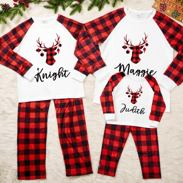 Personalized Family Christmas Pajamas: Matching Holiday PJs
