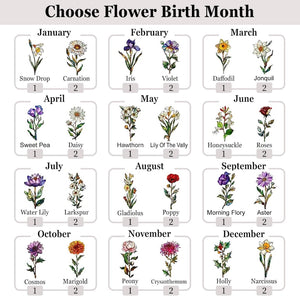 Long Time To Grow Old Friends, Personalized Bottle Lamp, Gift for Bestie, Soul Sister, Birthday Gift, Birth Month Flower Bottle Light