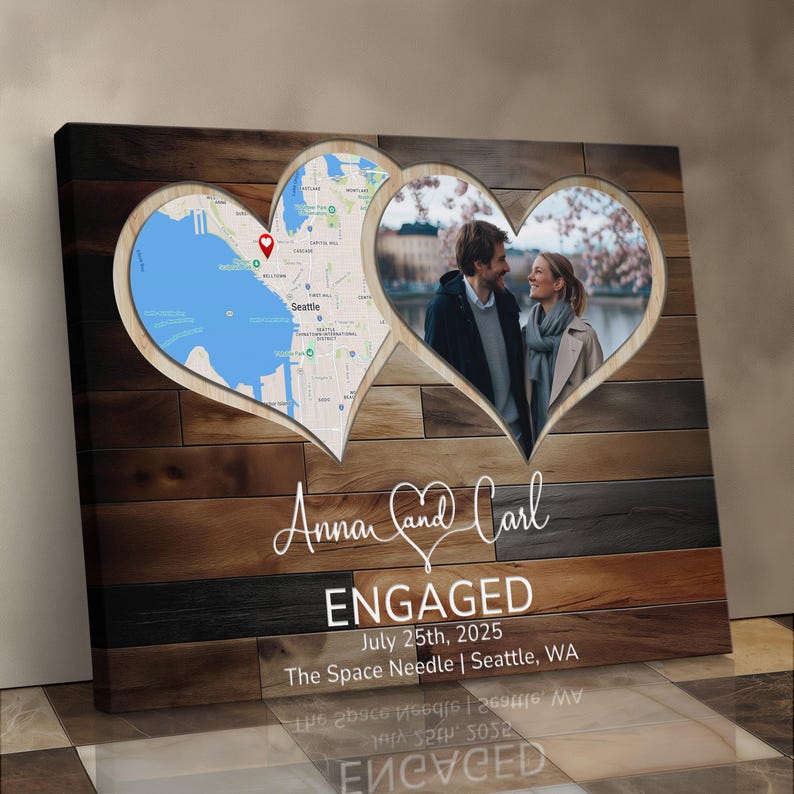 1st Anniversary Gift For Husband Wedding Gift Ideas For Couple Custom 10 Year Anniversary Gift For Wife Photo Anniversary Presents For Her