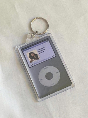 Custom album mp3 player keychain | kpop, phone charm, ipod, anime, friendship, album, song