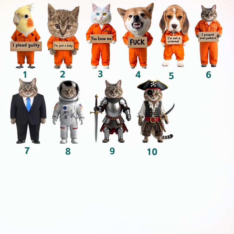 Personalized pet pillows, custom funny pet pillows, fun pet gifts, pet lover pillows, Custom ugly pillow support any style customization