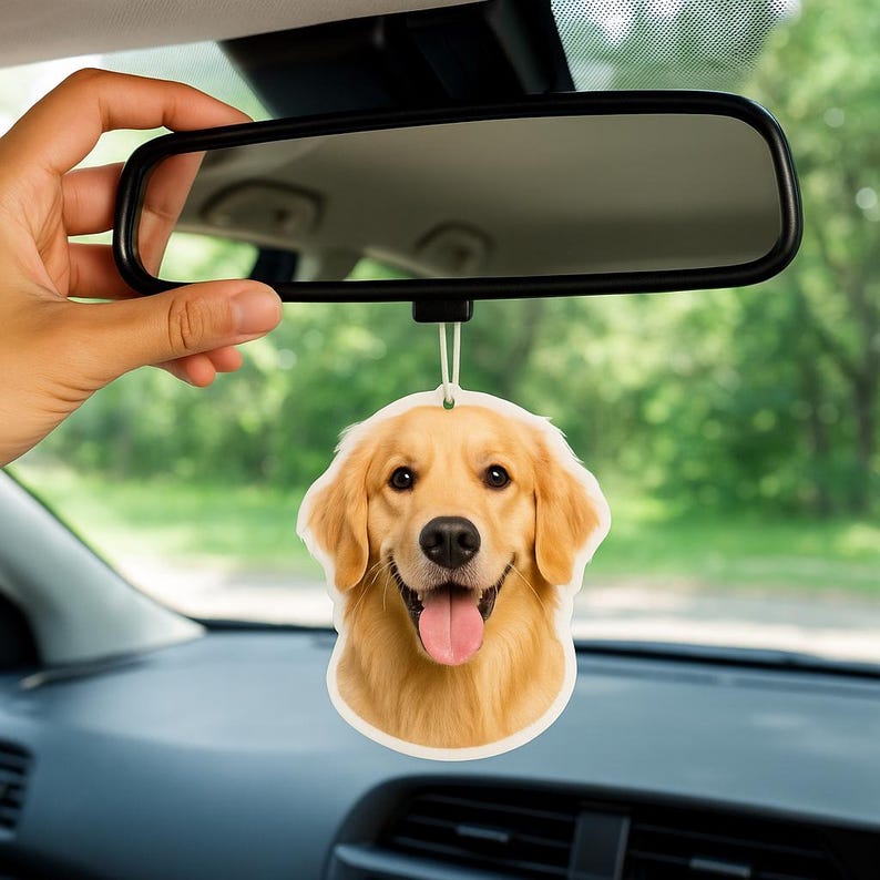 Personalized Picture Air Freshener, Custom Air Freshener, Couples Car Accessories, Photo Freshener, Car Freshies, Family Air Freshene