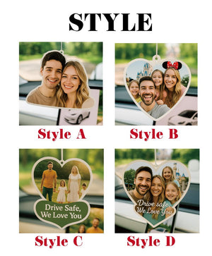 Personalized Picture Air Freshener, Custom Air Freshener, Couples Car Accessories, Photo Freshener, Car Freshies, Family Air Freshene