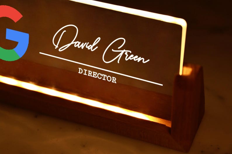 Personalized Doctor Gift - Teacher Name Plate - Office Decor - Desk Name Plate Custom - Name Plate for Desk - Daughter Son Gifts - Phd Gift