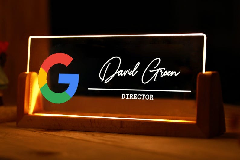 Personalized Doctor Gift - Teacher Name Plate - Office Decor - Desk Name Plate Custom - Name Plate for Desk - Daughter Son Gifts - Phd Gift