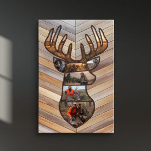 Deer Hunting Gifts Wall Art Personalized Gift For Husband Sentimental Gifts For Boyfriend Gifts For Men Who Have Everything Canvas Print