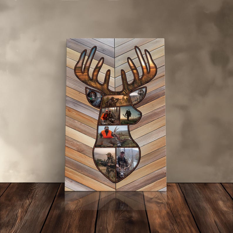 Deer Hunting Gifts Wall Art Personalized Gift For Husband Sentimental Gifts For Boyfriend Gifts For Men Who Have Everything Canvas Print
