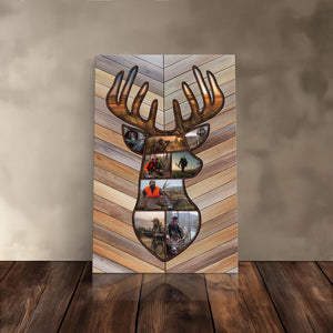 Deer Hunting Gifts Wall Art Personalized Gift For Husband Sentimental Gifts For Boyfriend Gifts For Men Who Have Everything Canvas Print
