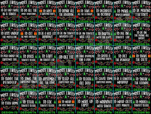 Funny 320 Quotes Most Likely Christmas Tee,Christmas Crew Shirt,Christmas Pajama,Matching Christmas Tee,Long Sleeve,Holiday T-shirt,Xmas Tee il_794xN.7111928693_e4i3.jpg