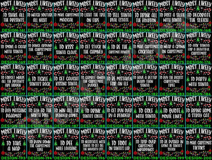 Funny 320 Quotes Most Likely Christmas Tee,Christmas Crew Shirt,Christmas Pajama,Matching Christmas Tee,Long Sleeve,Holiday T-shirt,Xmas Tee il_794xN.7111928759_4c17.jpg
