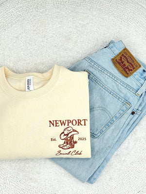 Embroidered Custom Bachelorette Party Sweatshirt & Hoodie, Bridal Shower Gift, Left Pocket Embroidery, Bridesmaid Gift, Girls Club Sweater il_794xN.7119297686_n8eh.jpg