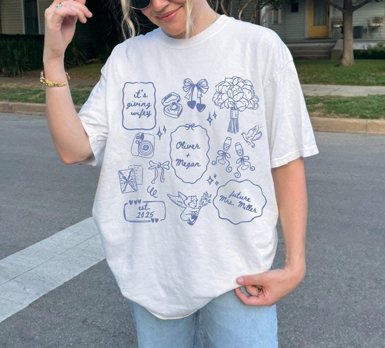 Future Mrs Shirt Custom Engagement Shirt Personalized Bride Shirt Engagement Gift For Anniversary Wifey Shirt Newly Engaged Gift