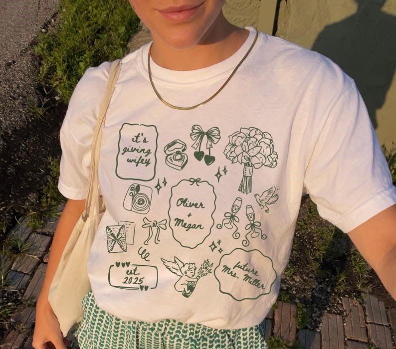 Future Mrs Shirt Custom Engagement Shirt Personalized Bride Shirt Engagement Gift For Anniversary Wifey Shirt Newly Engaged Gift