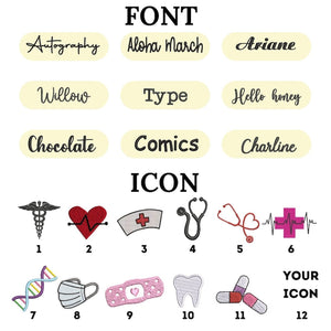 Embroidered Nurse Sweatshirt - Coquette Bow, Personalized CNA Crewneck - Nursing Student Sweatshirt For Her il_794xN.7124702604_rdqz.jpg