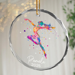 Dance Christmas Ornament, Personalized Dance Christmas Ornament Gift for Dancer, Ballet Dance Gift,Dance Ornament, Ballet Ballerina Ornament