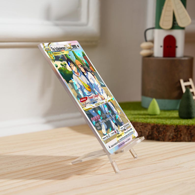 Personalized Poke Card, Custom Anniversary Poke Gift, Custom Photo Anime Wedding Card, Gamer Couple Card, Gamers Gift, Anniversary Card