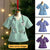 Personalized Nurse Scrubs 2D Flat Ornament, Custom Name Nurse Uniform Car Ornament, Nurse Gift For Nurse Flat Ornament, Stethoscope Nurse