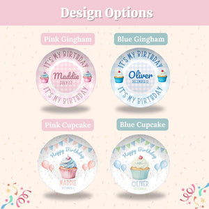 Toddler First Birthday Keepsake, Boys Birthday Cake Plate, Custom Smash Cake Plate, Personalized Name Plate For Kids, Boys Birthday Gifts