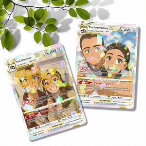Personalized PKM Anniversary Card, Anime Wedding Card, Custom Couple P - Best Custom Personalized PKM Anniversary Card, Anime Wedding Card, Custom Couple P - Best Custom
