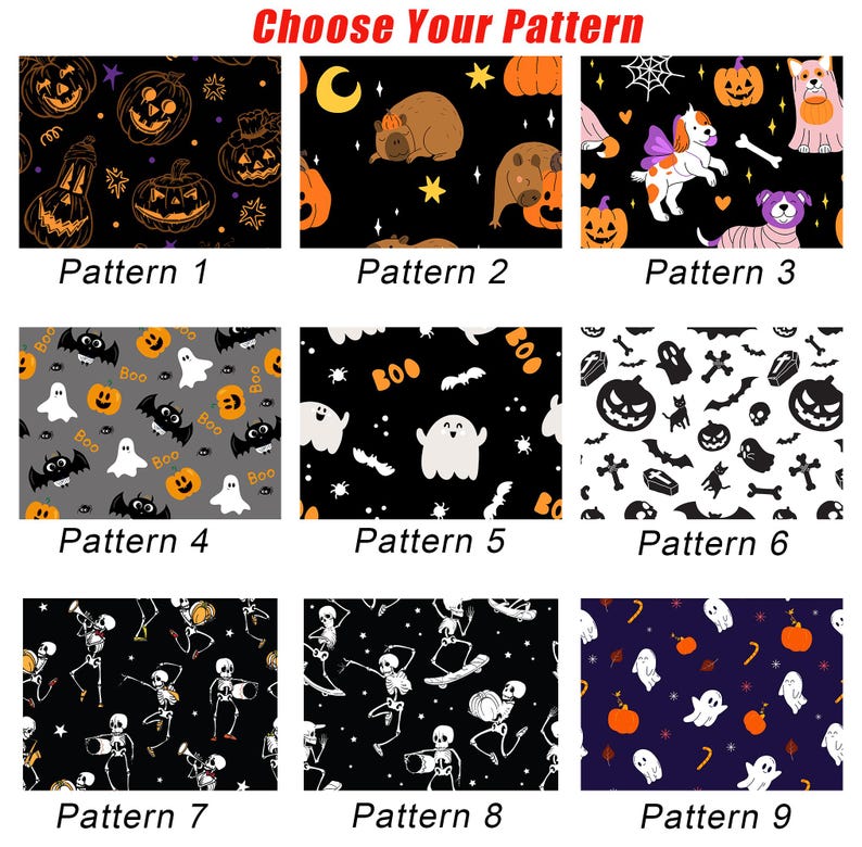 Personalized Family Halloween Pajama Set Halloween Costume Custom Photo Sleepwear Matching Halloween Halloween Outfit Halloween Gift