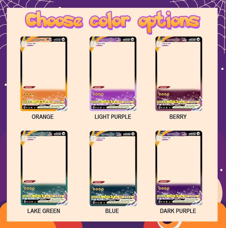 Custom Photo Anime Gift for Couple, Gifts for Family, Personalized Poke Halloween Card, Wedding Gift, Newlywed Gifts, Anniversary Gifts