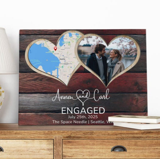 1st Anniversary Gift For Husband Wedding Gift Ideas For Couple Custom 10 Year Anniversary Gift For Wife Photo Anniversary Presents For Her