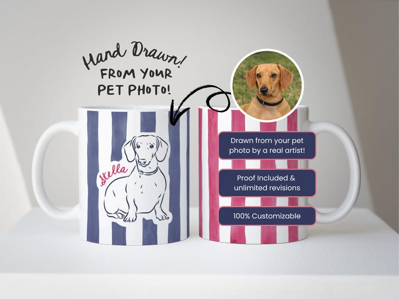 Custom Pet Mug, Custom Dog Mug, Custom Cat Mug, Custom Pet Gifts, Personalized Dog Mug, Personalized Pet Gifts, Dog Mom Gifts, Cat Mom Gift