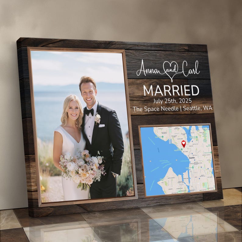 Anniversary Presents For Husband Custom First Anniversary Gift For Wife Wedding Gift Ideas For Couple Personalized Wedding Gift To Husband