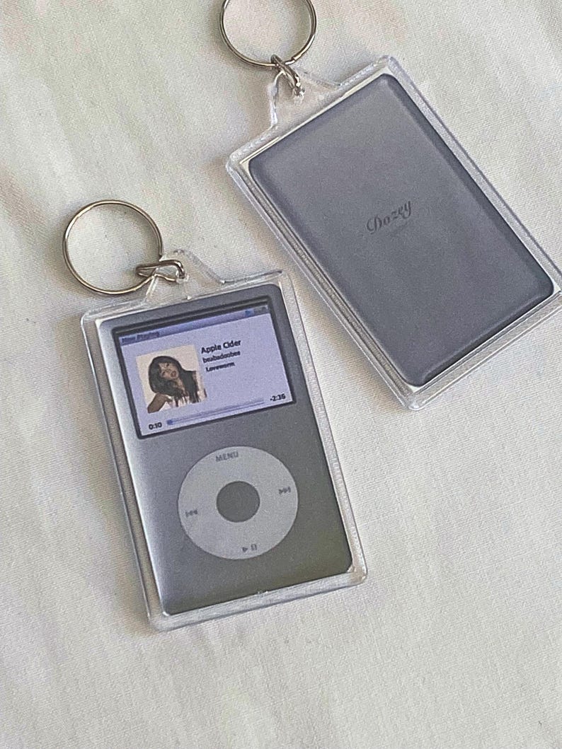 Custom album mp3 player keychain | kpop, phone charm, ipod, anime, friendship, album, song