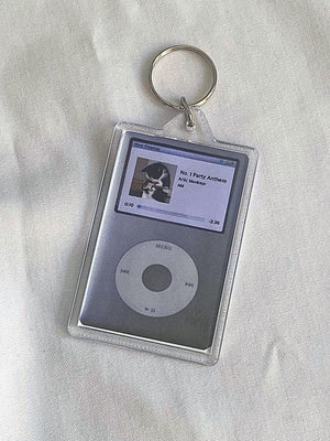 Custom album mp3 player keychain | kpop, phone charm, ipod, anime, friendship, album, song