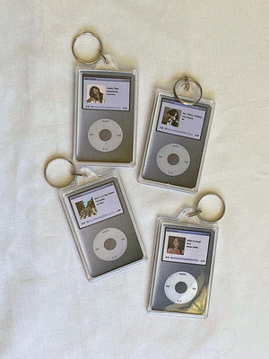 Custom album mp3 player keychain | kpop, phone charm, ipod, anime, friendship, album, song
