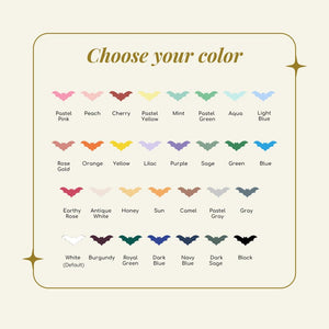 Personalized Halloween Bat Door Hanger: Spooky Wood Decor