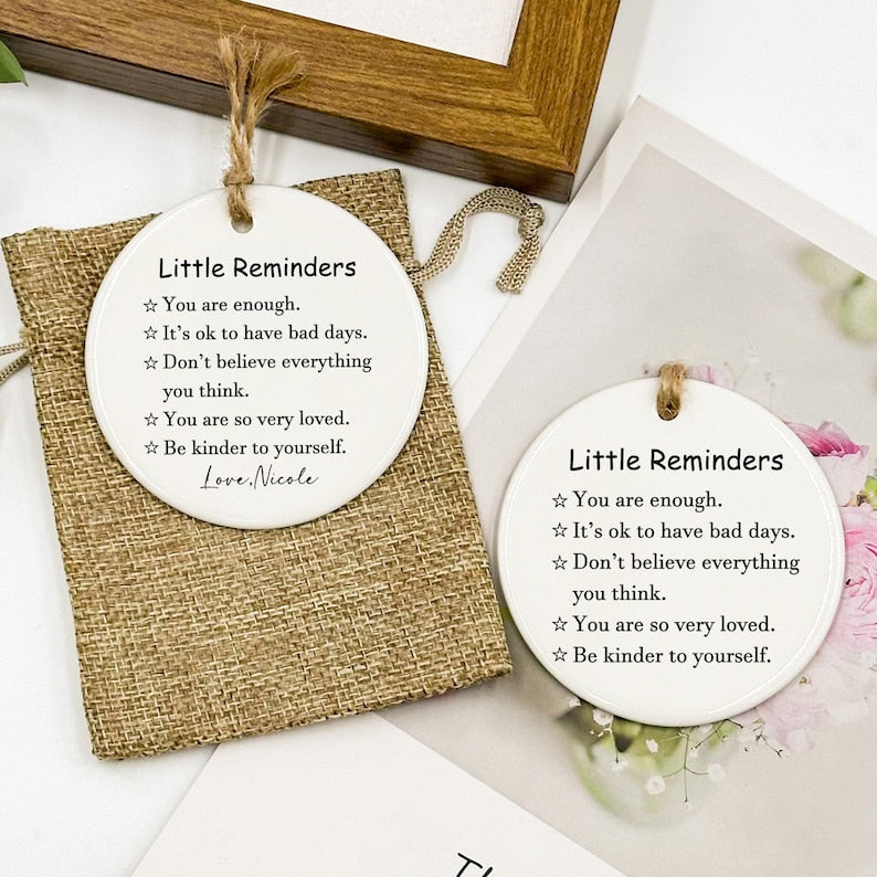 Little Reminders, Positive, Inspirational, Mental Health Gift, Appreciation Gift, Gift for Daughter/Son, Gift For Friend, Self Love Gift