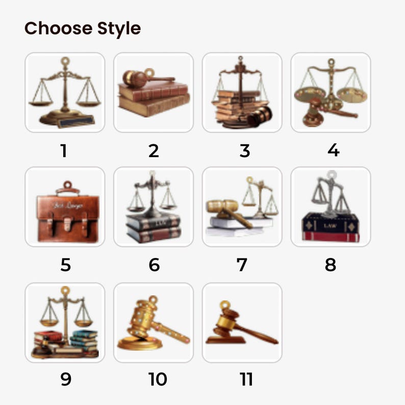 Personalized Lawyer Christmas Ornament: Acrylic Keepsake Gift, 2D Flat Ornament