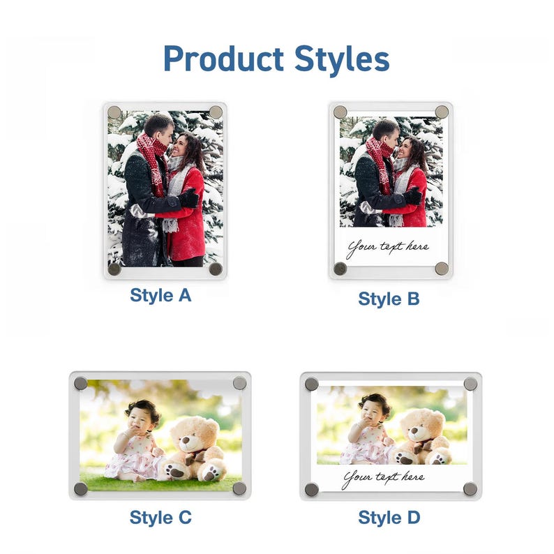Custom Photo Car Visor Clip, Car Photo Frame Merch, Couple Anniversary Gift, Romantic Drive Safe Keepsake, Personalized Polaroid Gift