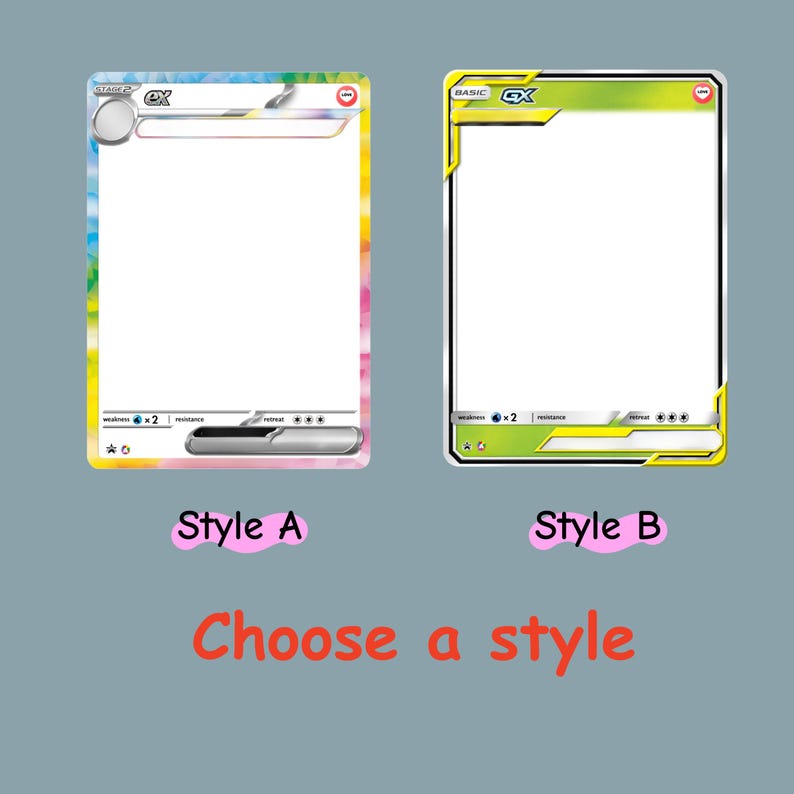 Custom Holographic Pet Pokemon Anniversary Card, Personalized Pokemon Style Portrait, Dog & Cat TCG, Gamer Gift, Geeky Pet Memorial Gift